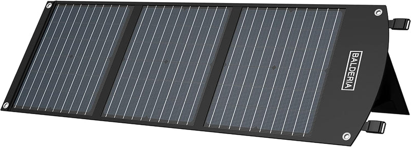 BALDERIA Solarboard 60W | Faltbares Solarpanel für Powerstations | Solarmodul für mobile Solargenera