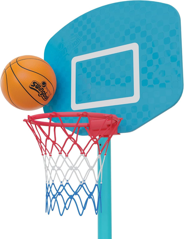 Swingball 7298AM Erstes Basketball-Set | Für alle Oberflächen geeignet | Korb für Kinder ab 4 Jahren