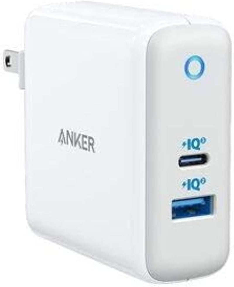 Anker PowerPort+ Atom III Kompaktes 60W PIQ 3.0 & GaN Tech Wandladegerät, Doppel-Port mit PIQ 2.0 US