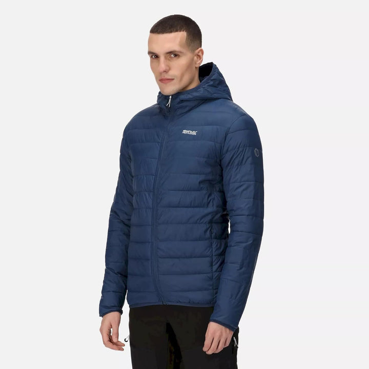 Regatta Hillpack Steppjacke für Herren mit Kapuze S Indigo Blue, S Indigo Blue
