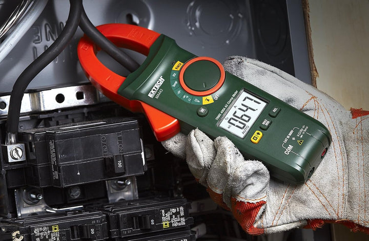 Extech MA443 Hand-Multimeter, Stromzange digital CAT III 600V Anzeige (Counts): 4000