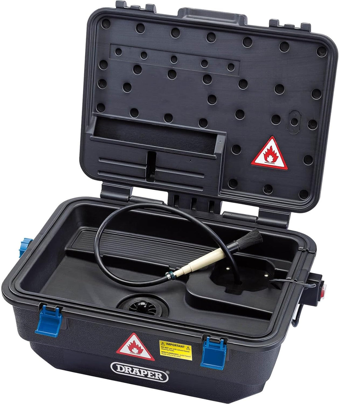 Draper 22494 Unterlegscheibe für tragbare Teile, 230 V, 610 mm x 420 mm x 260 mm, Blau