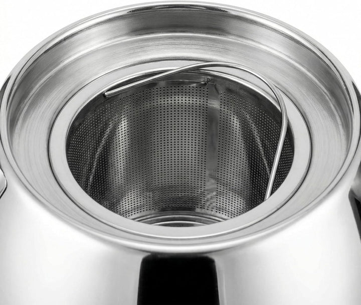 Samowar 5 L Semaver Edelstahl – Teekocher/Elektrischer Samowar für Gastronomie & Haushalt