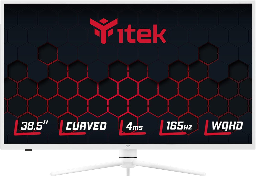 iTek GGC, Curvo (3000R), 38.5", 2560x1440 (WQHD), 16:9, HDR400, VA, 165Hz, 1ms, FreeSync, G-Sync, HD