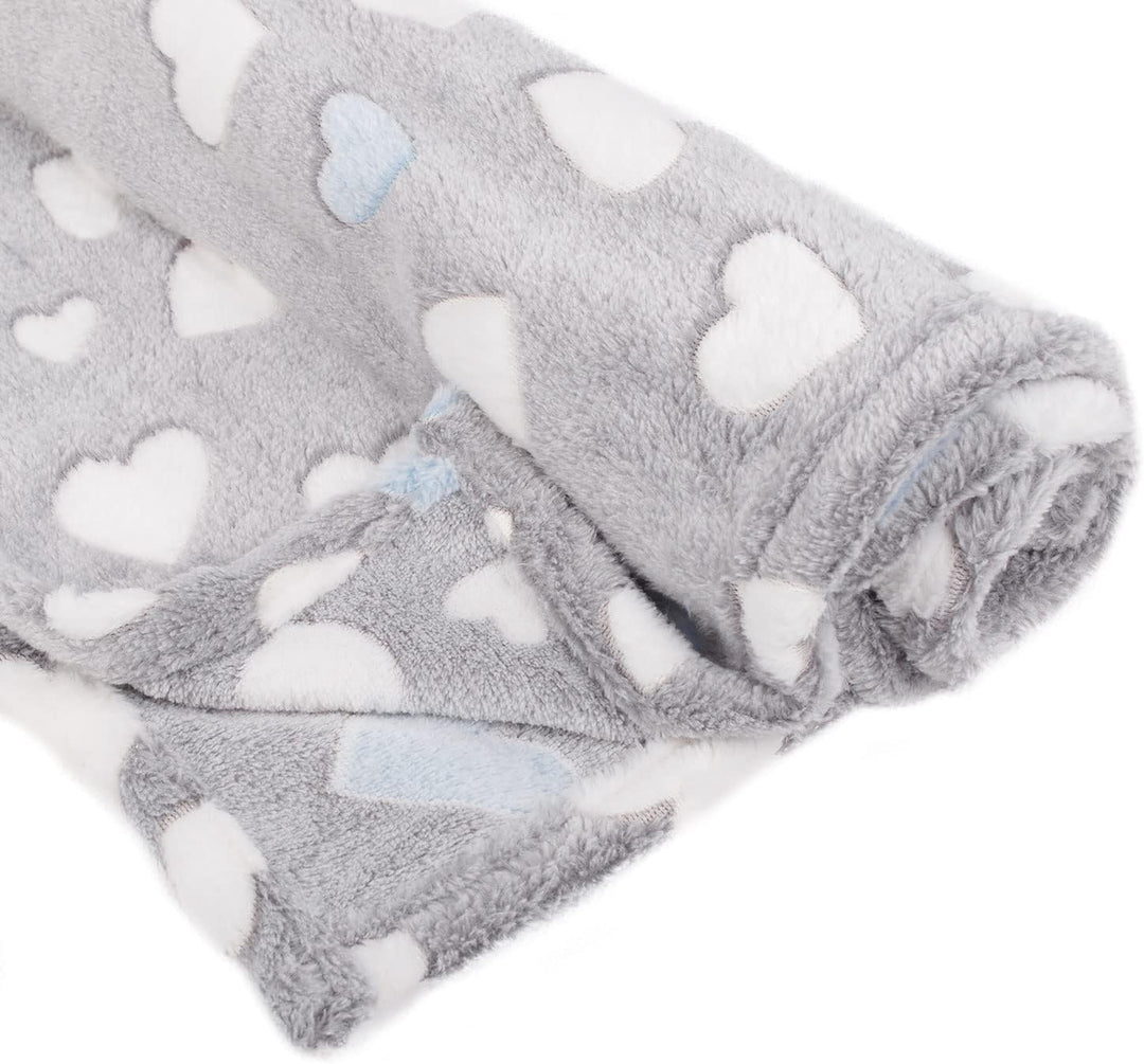 BOUTIQUE ZOO Hundedecke Katzendecke | Fleecedecke für Hunde und Katzen | Kuscheldecke für Haustiere