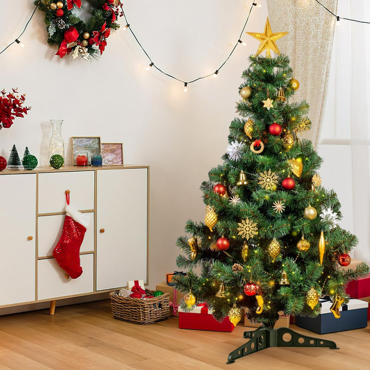 Veemoon Künstlicher Weihnachtsbaum-Basisständer DIY-Weihnachtsbaumhalter Weihnachtsbaumbeine Ersatz