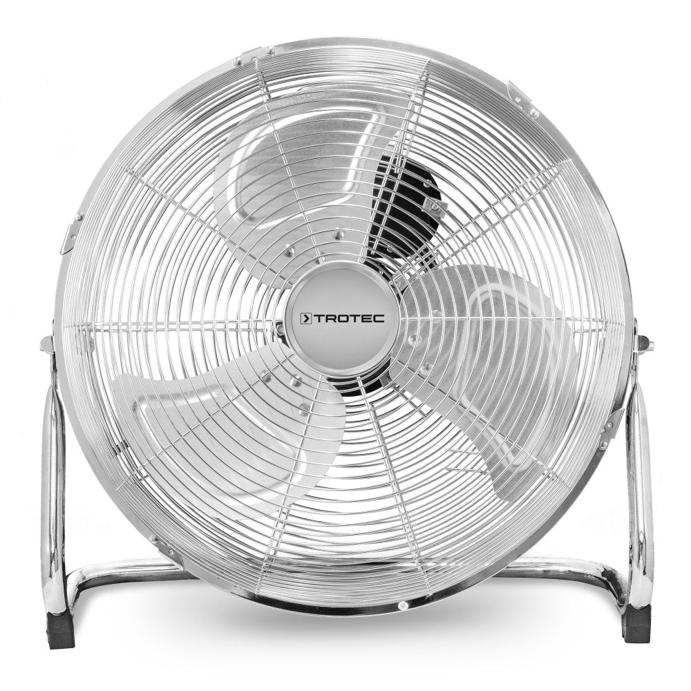 TROTEC Bodenventilator TVM 14 – 44 Watt, Neigungswinkel 100°, 3 Stufen, Ø 35 cm, kippfester Stand, l