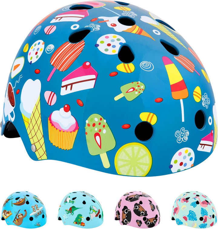 hornit Kinderhelm Fahrradhelm für Mädchen und Jungs Herren und Damen - Komplett einstellbar - LED Rü