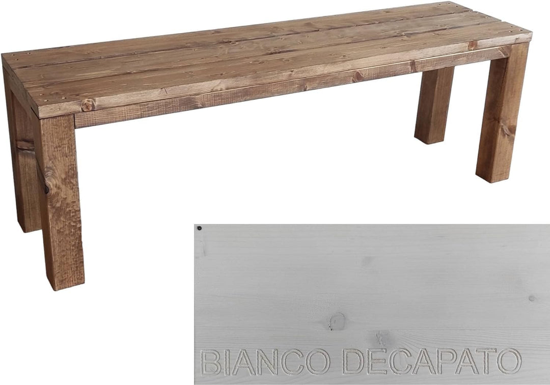 TOTAL WOOD 2012 Gartenbank Sitzbank Holzbank parkbank terrassenmobel für Innen und Aussen geeignet N