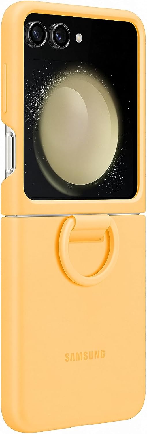 Samsung Silicone Cover mit Ring EF-PF731 für das Galaxy Z Flip5 | Smartphone Cover, Handy-Hülle, Sil