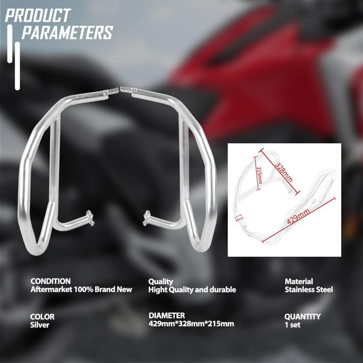 Motorrad Motorschutz Stossstangenschutz Highway Crash Bars Rahmen fallender Slider Stunt Käfig Gasta