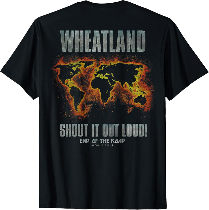 KISS - Exklusive offizielle End Of The Road Tour, WHEATLAND T-Shirt