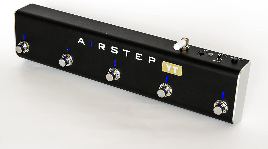 XSONIC Airstep YT Edition THR10II, THR30II Desktop-Amp-Fussregler mit 5 Fussschaltern, 3 Steuermodi
