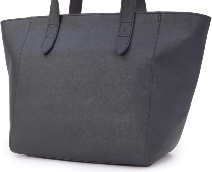 Catwalk Collection Handbags - "Saffiano Wasserbeständiges Leder - Tote Grosse/Schultertasche/Shopper