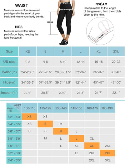 BALEAF Damen 3/4 Radlerhose Kurz Radhose Atmungsaktiv Fahrradhose Gepostert 3XL 1-schwarz-grau, 3XL