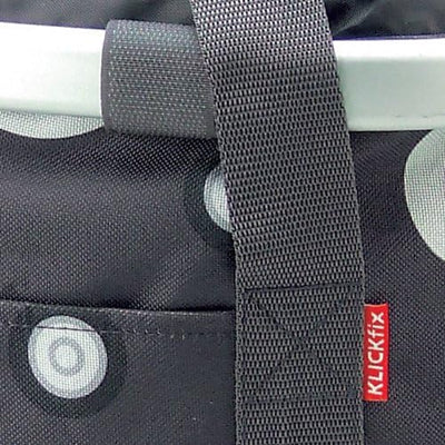 KLICKfix Unisex Fahrradtasche, Bubble Anthracite