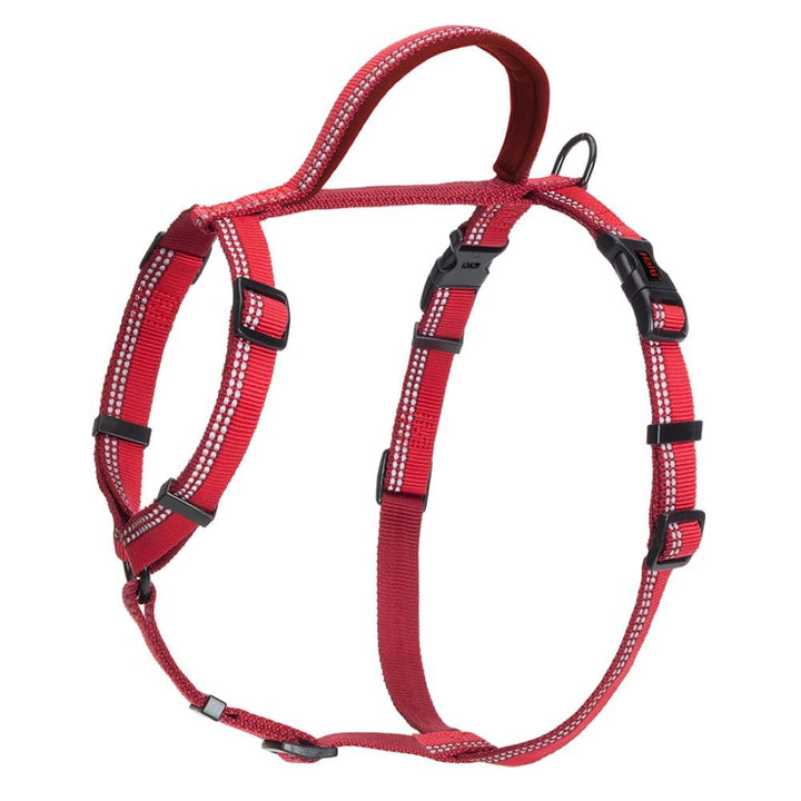 HALTI Walking Hundegeschirr – Mit weichem Neopren-gefüttertem Griff, 5 verstellbare Riemen und 3M-Re