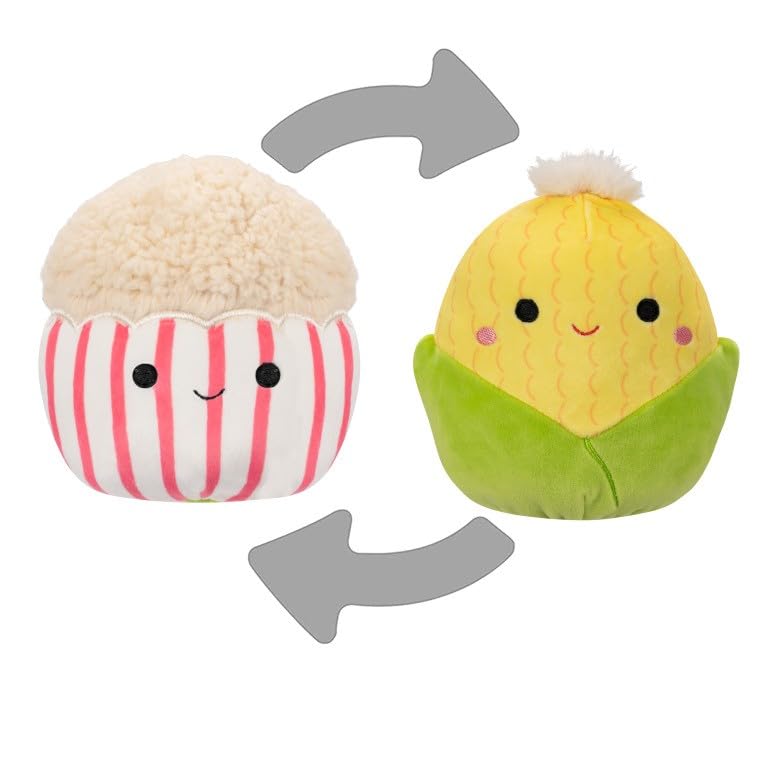 Jazwares Squishmallows Flip A Mallow 13 cm Popcorn/Horn (23131P16)