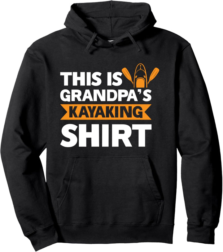 Dies ist das Kajakhirt von Opas Kajakhirt KAYAK Pullover Hoodie