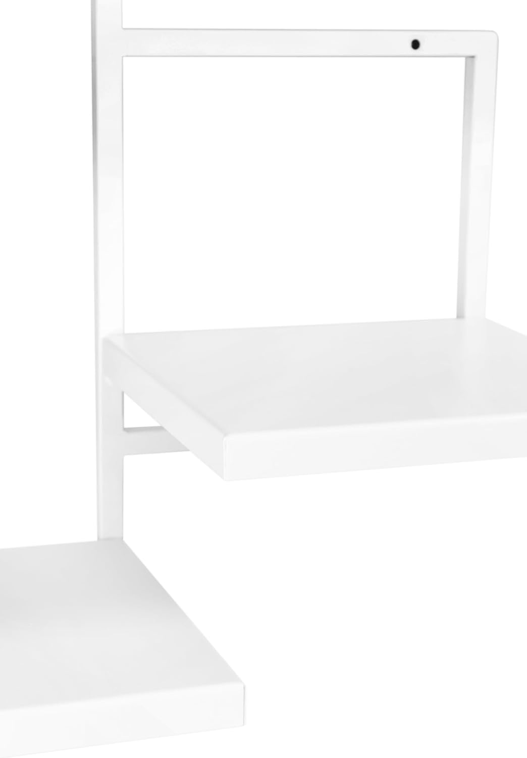 Wand Pflanzenregal Trio Ripiani - Pflanzenständer 58x22,5x50cm - Farbe Weiss - Indoor-Display - Wand