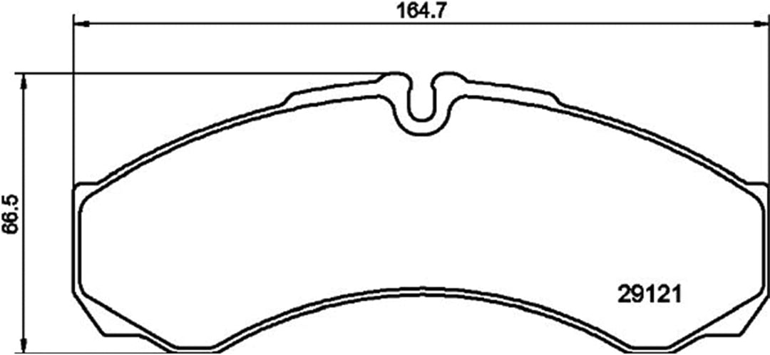 HELLA PAGID 8DB 355 005-371 Bremsbelagsatz - C4030 - Dicke/Stärke: 20.3mm - Bremssystem: Brembo - fü