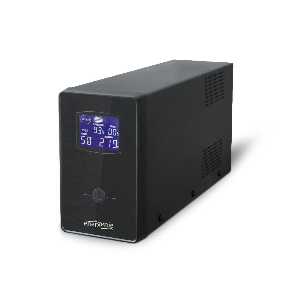 Gembird EG-UPS-031 USV mit LCD, 650 VA schwarz