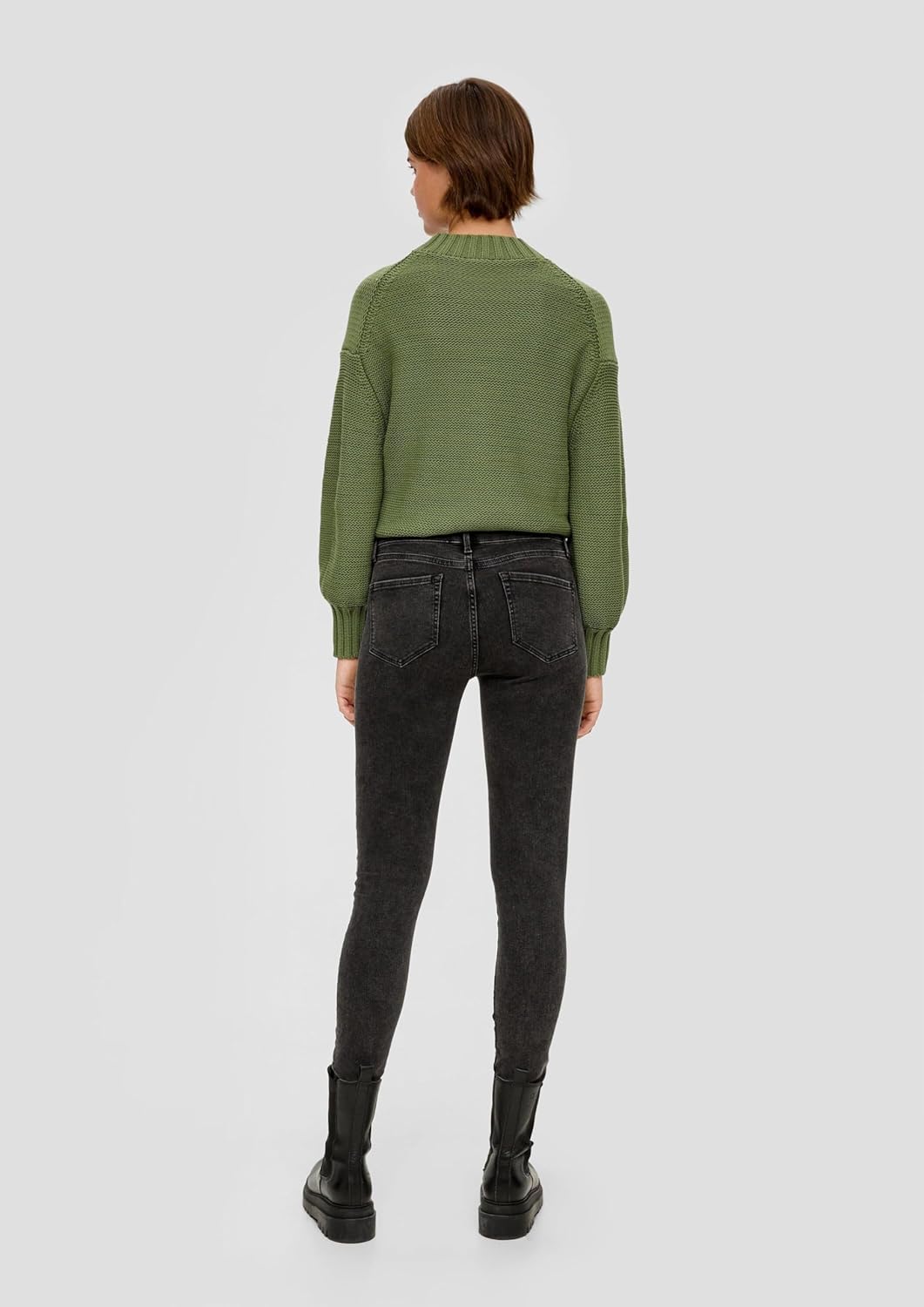 s.Oliver Damen Jeans Hose, Izabelll Skinny 34W / 34L Schwarz, 34W / 34L Schwarz