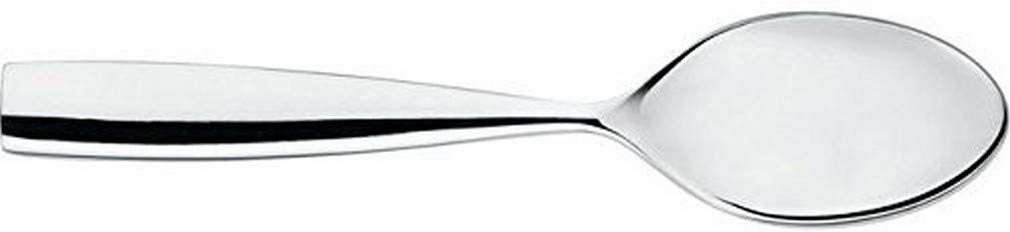 Alessi MW03/9 Dressed Mokkalöffel, Edelstahl, Silber, 10 x 3.5 x 2.5 cm, 6-Einheiten