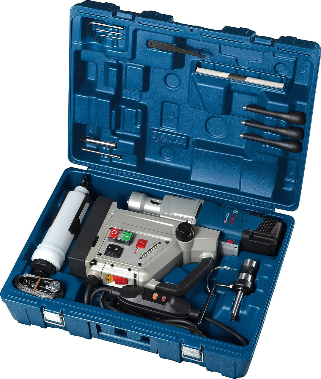 Bosch Professional Bohrmaschine (Schwarz, Blau, 1.200 Watt, max. Bohr-Ø 50 mm), GBM 50-2