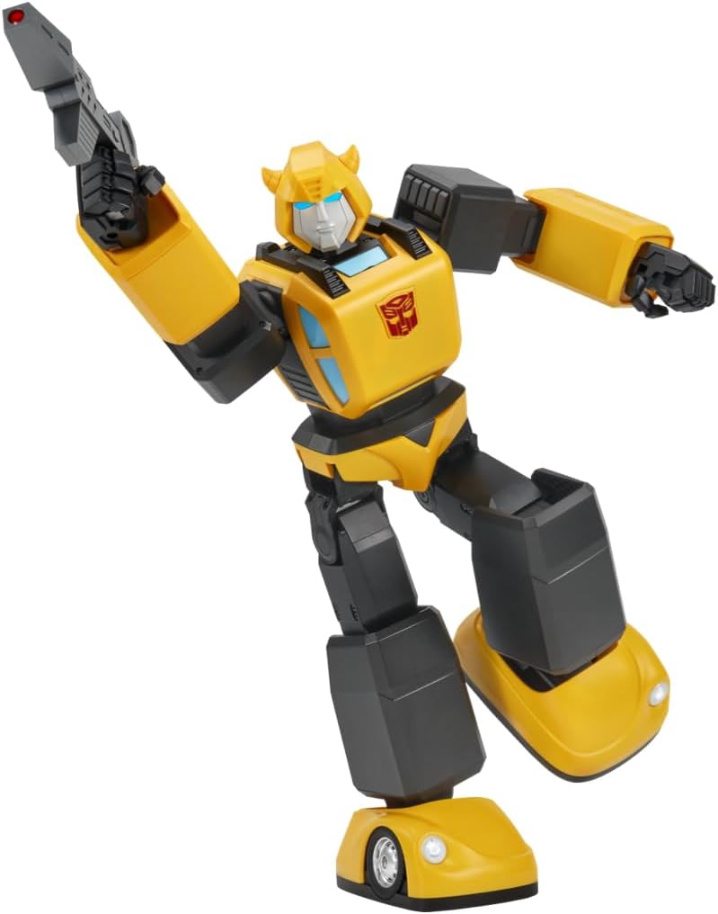 Robosen Authentic G1 Bumblebee Transformers Actionfigur: Interaktiver, sprachgesteuerter, programmie