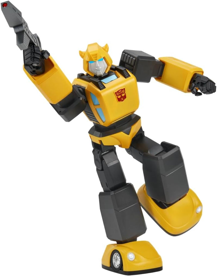 Robosen Authentic G1 Bumblebee Transformers Actionfigur: Interaktiver, sprachgesteuerter, programmie