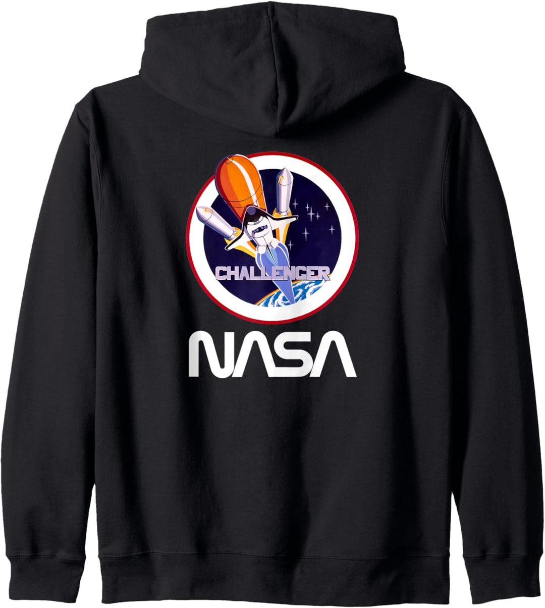 NASA Space Shuttle Challenger Crew logo Kapuzenjacke