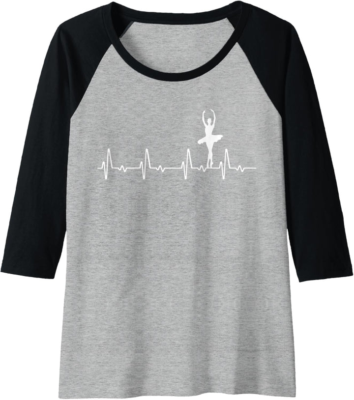 Damen Ballet Dancer - Ballet Heartbeat Raglan