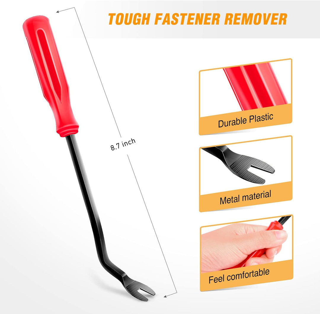 GOOACC 415 Stück Auto-Halterung Clips und Befestigungs-Entferner – 18 beliebteste Grössen Auto Push