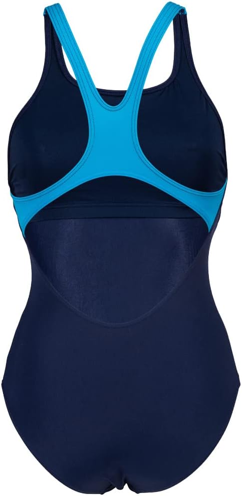 ARENA Damen Women's Swimsuit Swim Pro Back Graphic Lb One Piece Swimsuit 36 Marine-türkis, 36 Marine