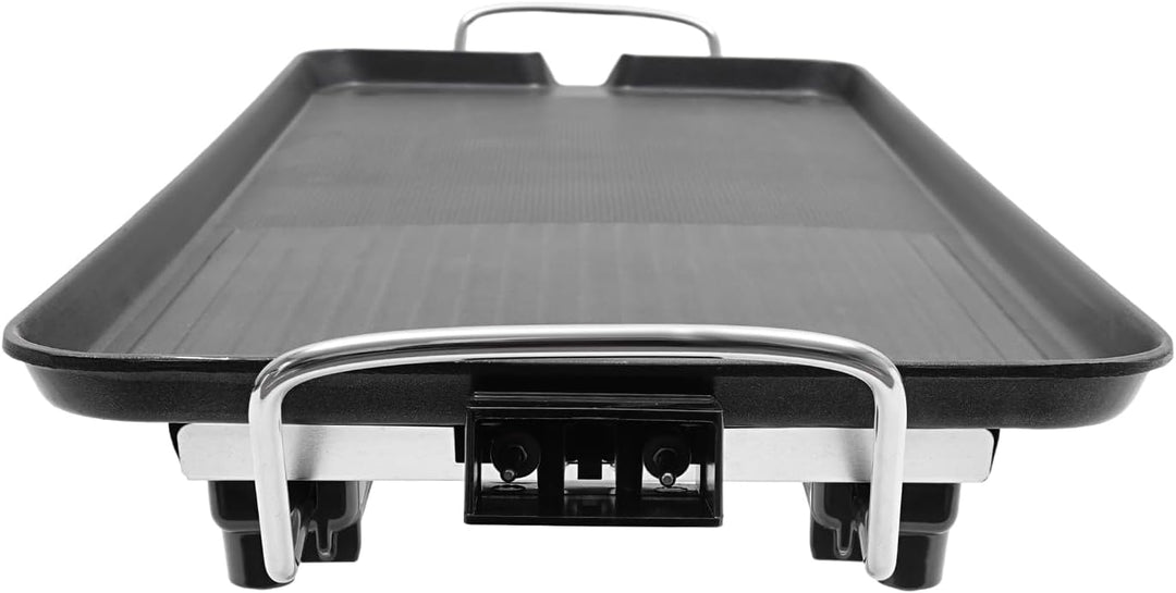 Teppanyaki Tischgrill,1500W Elektrischer Tischgrill,Elektrischer Tischgrill mit Antihaftbeschichtung