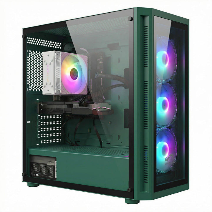 STGsivir Gaming PC, GeForce RTX 3050 6GB GDDR6,Core i7 bis zu 3.9Ghz,16G DDR,1TB SSD,WLAN 6,BT5.0,RG