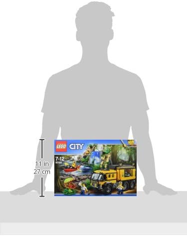 LEGO City 60160 - "Mobiles Dschungel-Labor Konstruktionsspiel, bunt