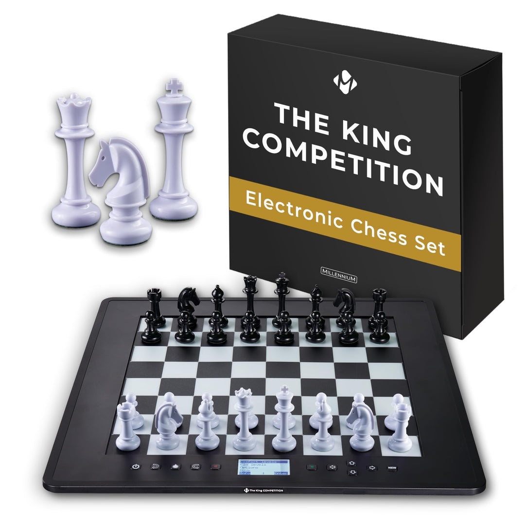 Millennium M831 The King Competition Schachcomputer – Benutzerfreundlich, für die ganze Familie &amp; Sc