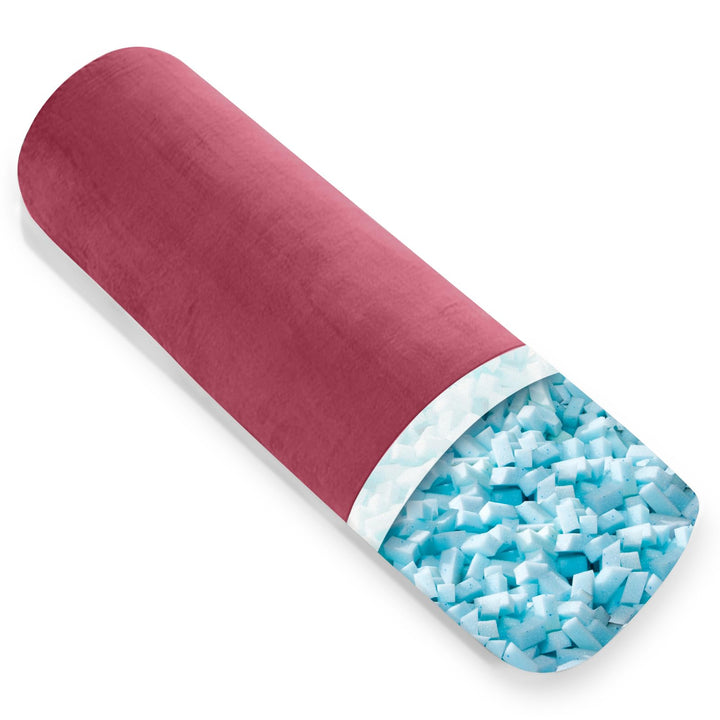 Body Pillow for Adults, Full Body Pilllow for Sleeping, Long Round Cervical Pillow, Bolster Side Sle