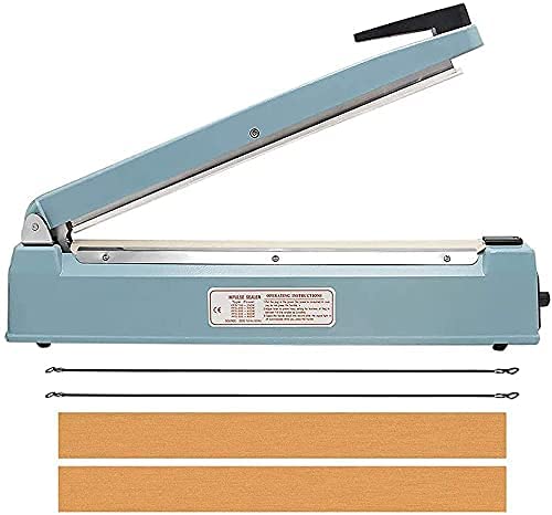 16inch (40cm) Manuelle Impulsbeutel Hand Heisssiegelmaschine Folienschweissgerät Balkenschweissgerät