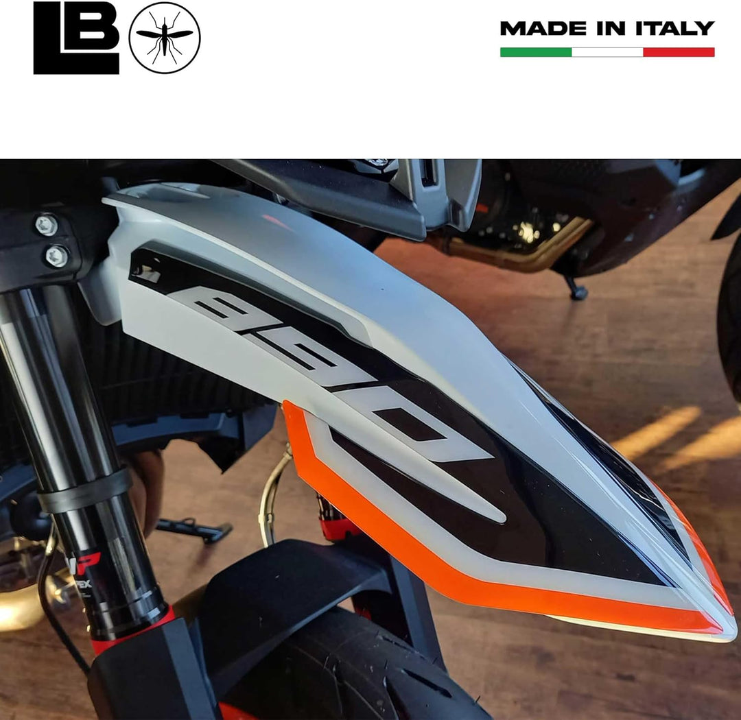 labelbike - 3D Aufkleber Motorrad Fender Schutz und Dekoration in Harz kompatibel mit KTM 890 SMT 20