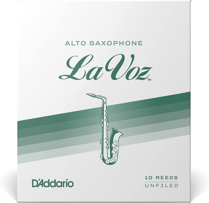 La Voz Blätter für Altsaxophon Stärke Soft (10 Stück) Alto Soft, Alto Soft