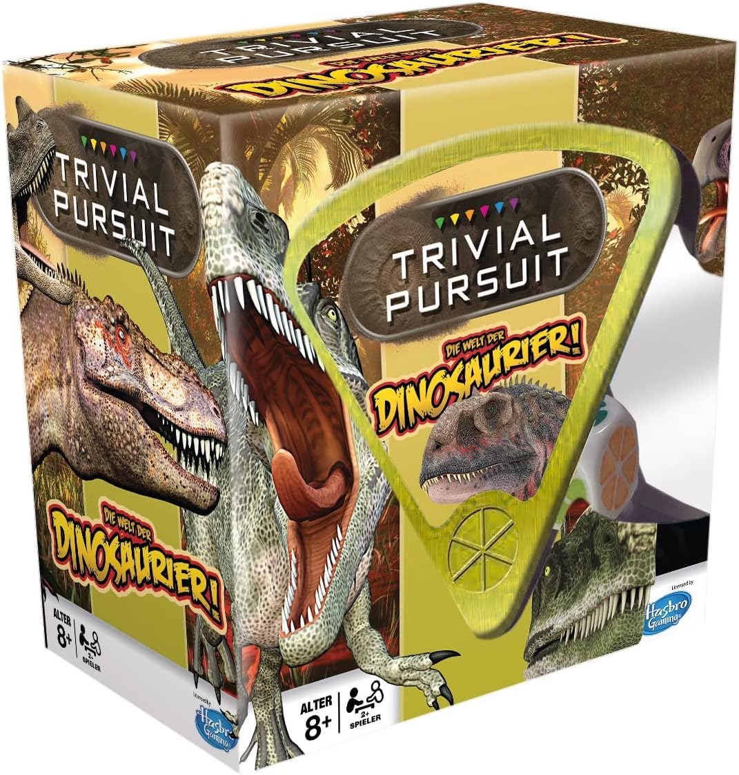 Winning Moves 11217 Trivial Pursuit Dinosaurier - Der grosse Frage-und-Antwort-Spass für eine lustig