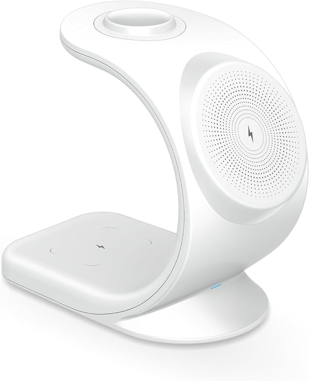 MMOBIEL Kabellose Ladestation Kompatibel mit iPhone, Apple Watch und AirPods - 3-in-1 Induktionslade