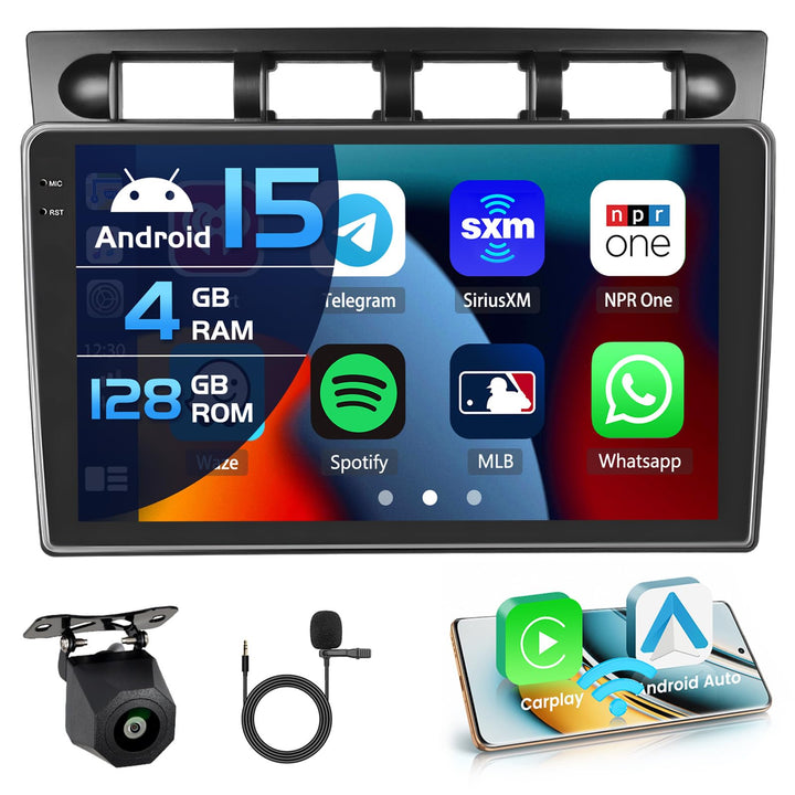 Inefala 4+128G Autoradio für Kia Morning Picanto 2004-2007 Android 15 mit 9&