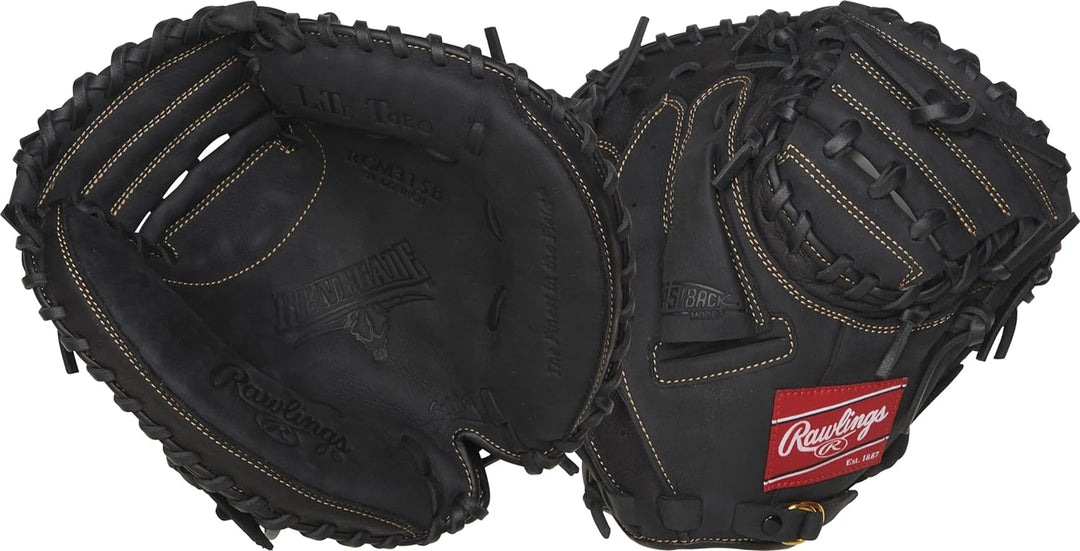 Rawlings Renegade Baseball-/Softball-Handschuh Serie Linke Hand Wurf Auffangbehälter 1 x Netz., Link