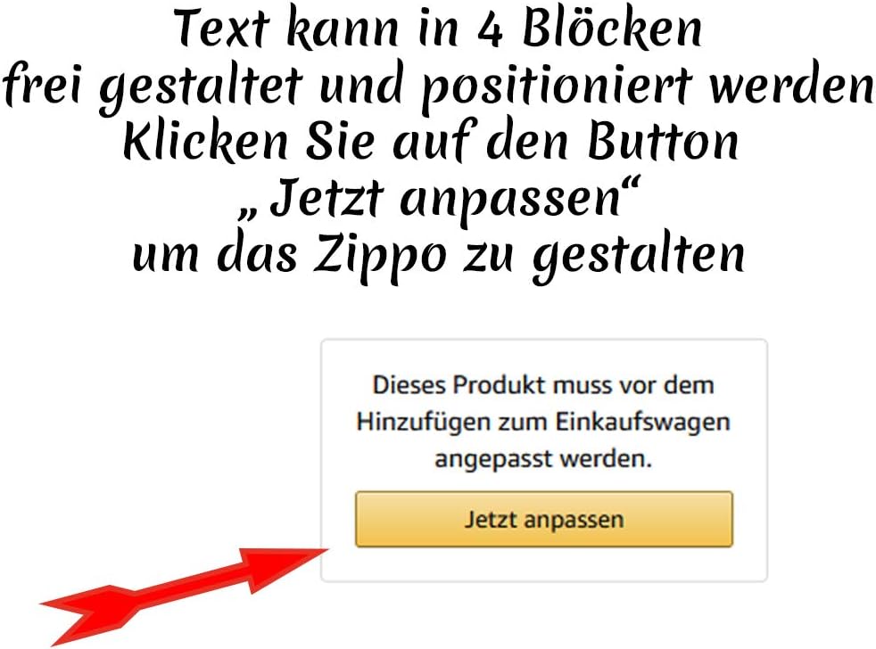 geschenke-fabrik.de Feuerzeug mit Gravur - personalisiert optional mit Geschenkset - Geschenk für Mä