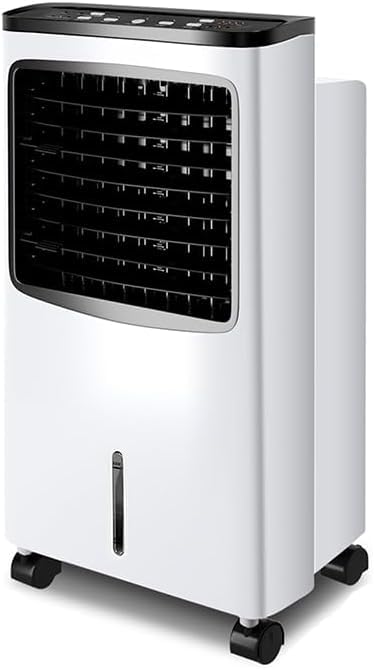 RELAX4LIFE 3 in 1 Mobile Klimaanlage, Ventilator mit Fernbedienung &amp; 2 Kühlakkus, 75W Klimagerät mit