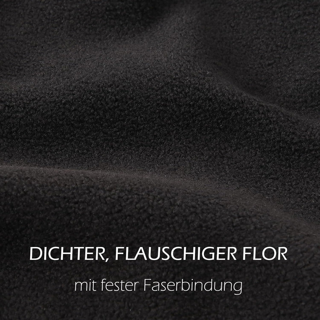 LYRIKER Baumwolle Thermo Leggings mit Taschen, Gefütterte High Waist Damen Winter Leggings mit Fleec